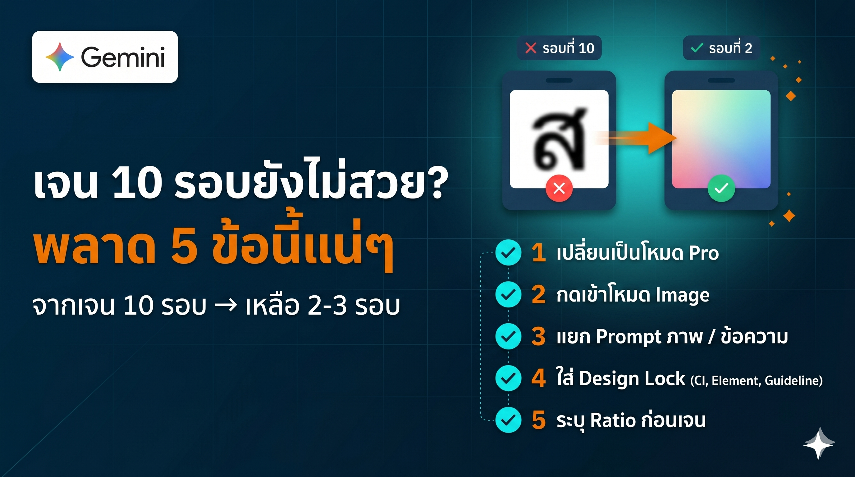 Nano Banana Pro - Gemini เจนภาพ