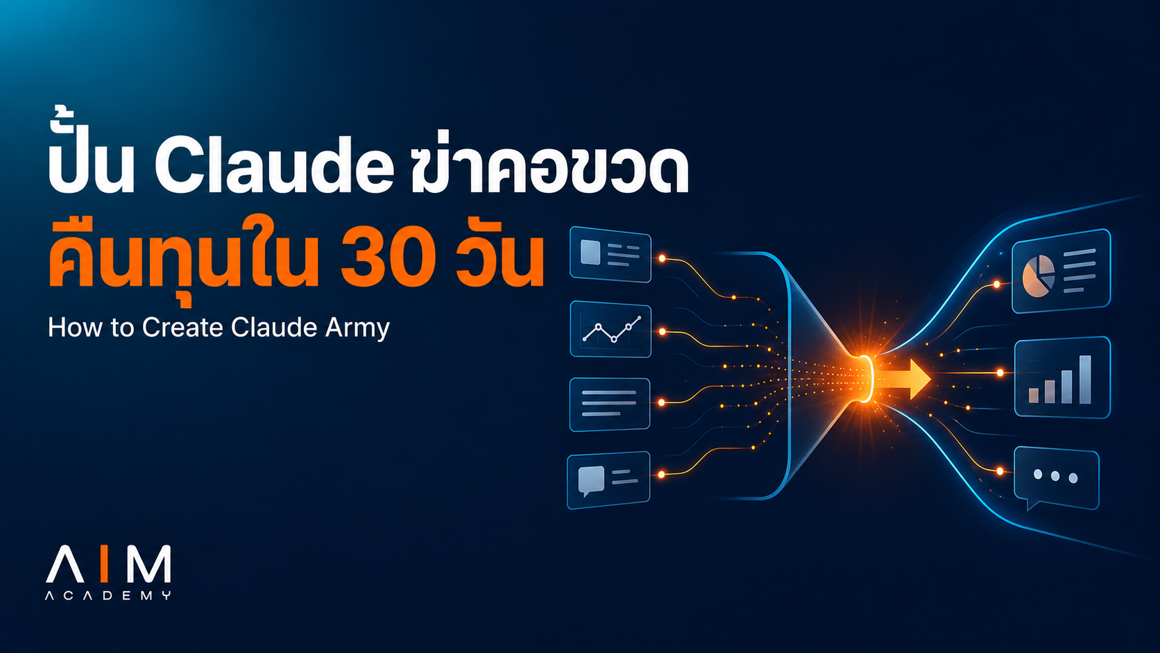 ปั้น claude เป็นกองทัพ