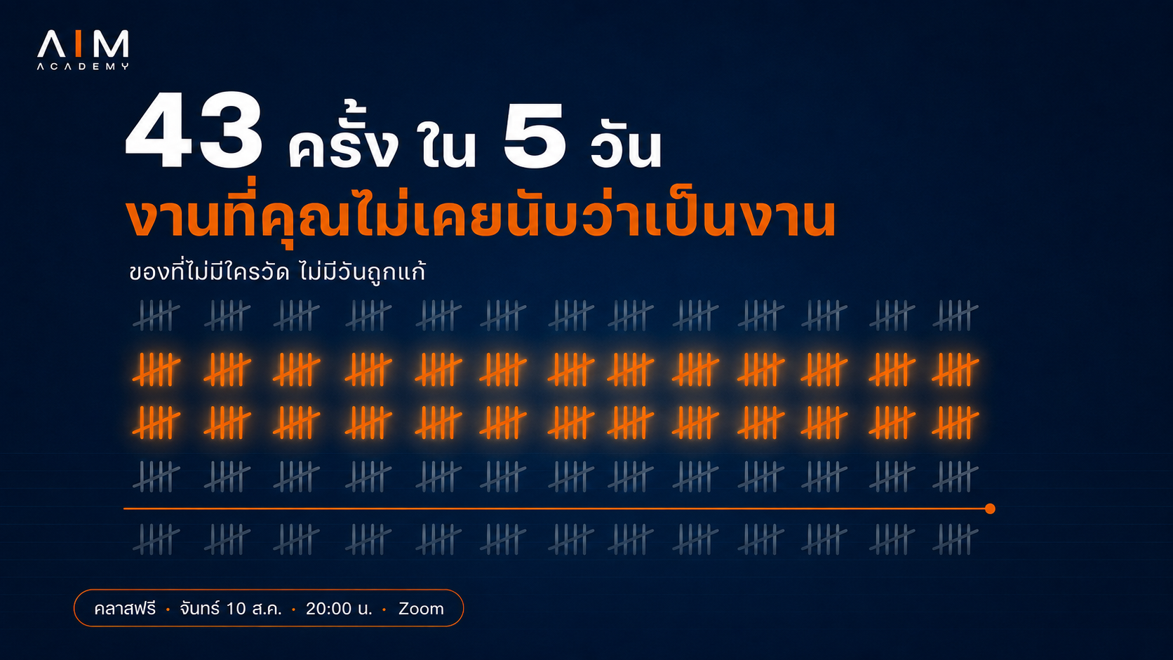 เจ้าของกิจการจดบันทึกงานประจำวันในโน้ตบุ๊กเพื่อติดตามการใช้เวลา และค้นหางานที่กินเวลามากที่สุด