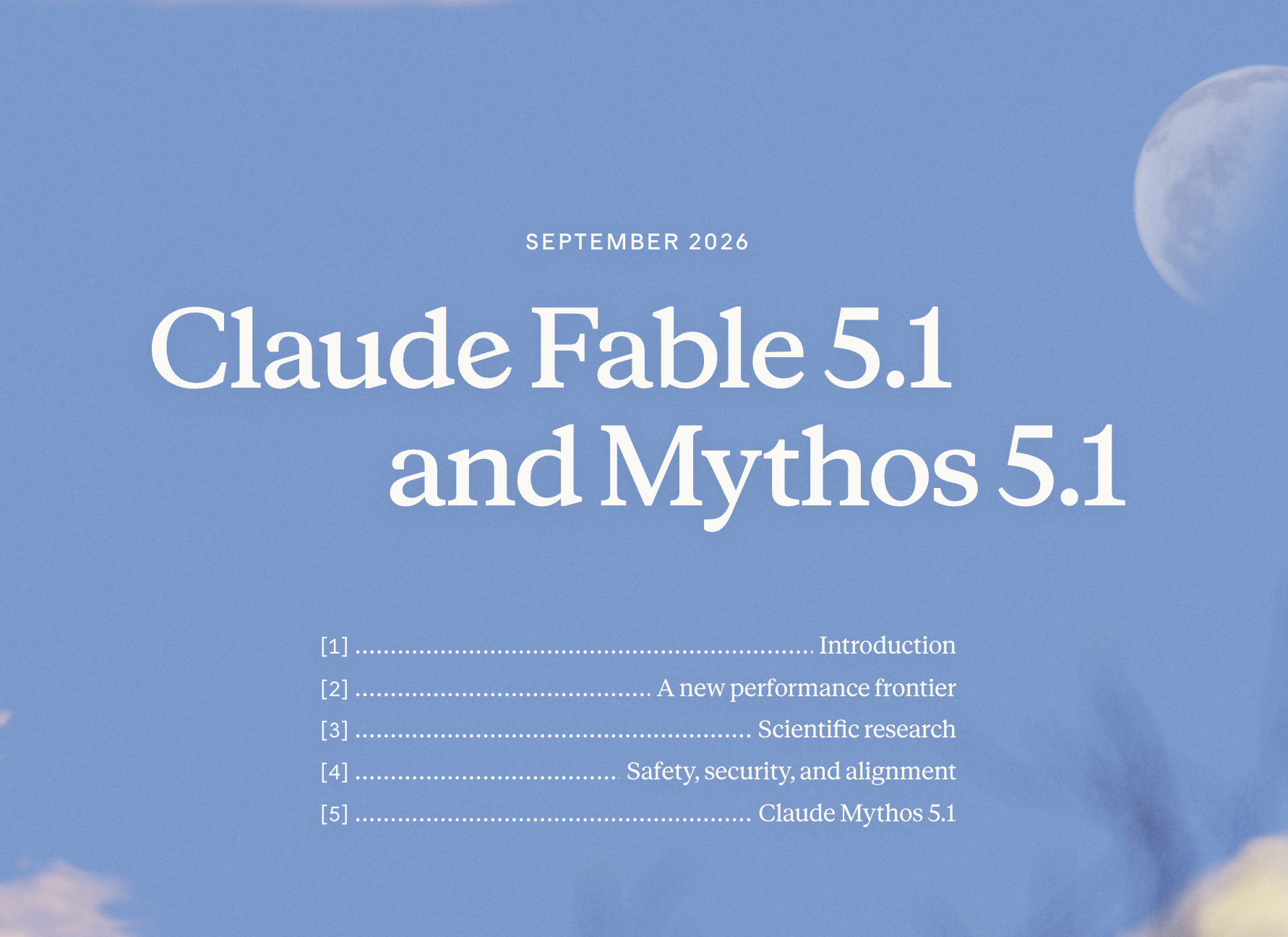 Fable 5.1 by antropic claude