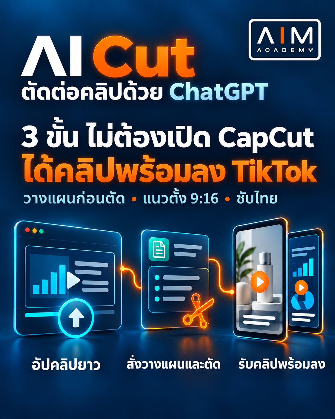 Prompt สำหรับตัดต่อ Video ด้วย AI